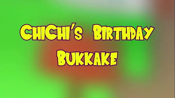 HD DragonBall Hentai - ChiChi's Birthday Bukkake คลิปพลังงาน