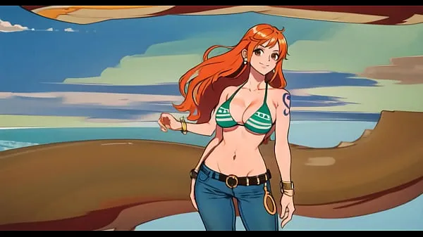 HD AI generated Nami | One Piece energy Clips