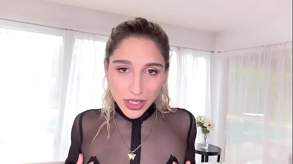 Klipy energetyczne ABELLA DANGER Huge Cock POV Blowjob All The Way Down Deepthroat Facefuck and Cum Swallow HD
