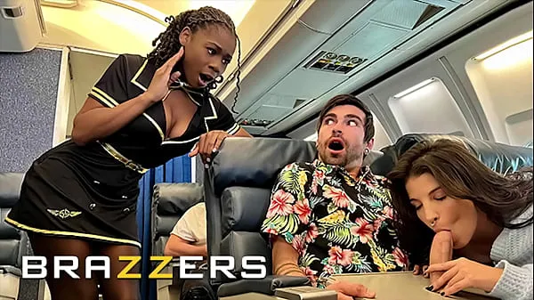 HD Lucky Gets Fucked With Flight Attendant Hazel Grace In Private When LaSirena69 Comes & Joins For A Hot 3some - BRAZZERS energy Clips