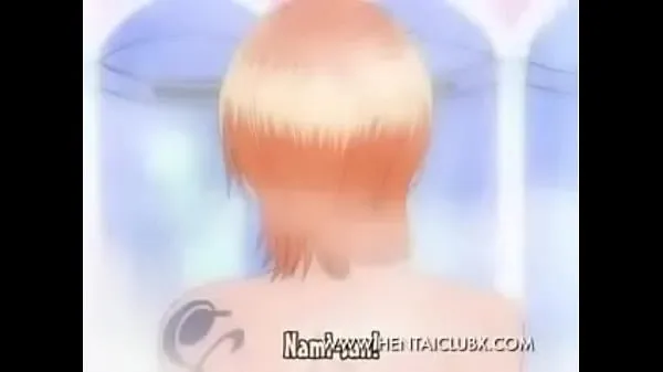 HD hentai anime Nami and Vivi Taking a Bath One Piece clipes de energia